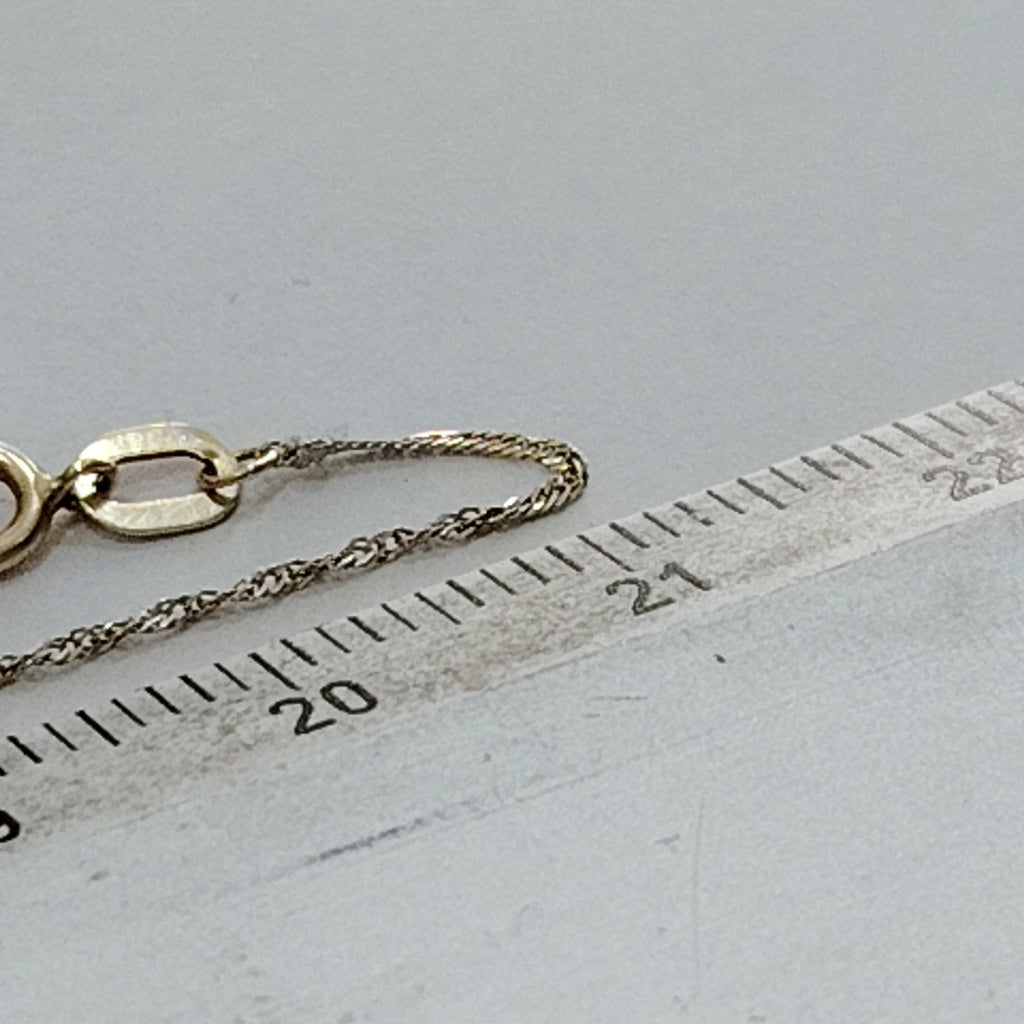 CADENA, COLLAR ORO 14 K 0.9 GRMS (SEMINUEVO)