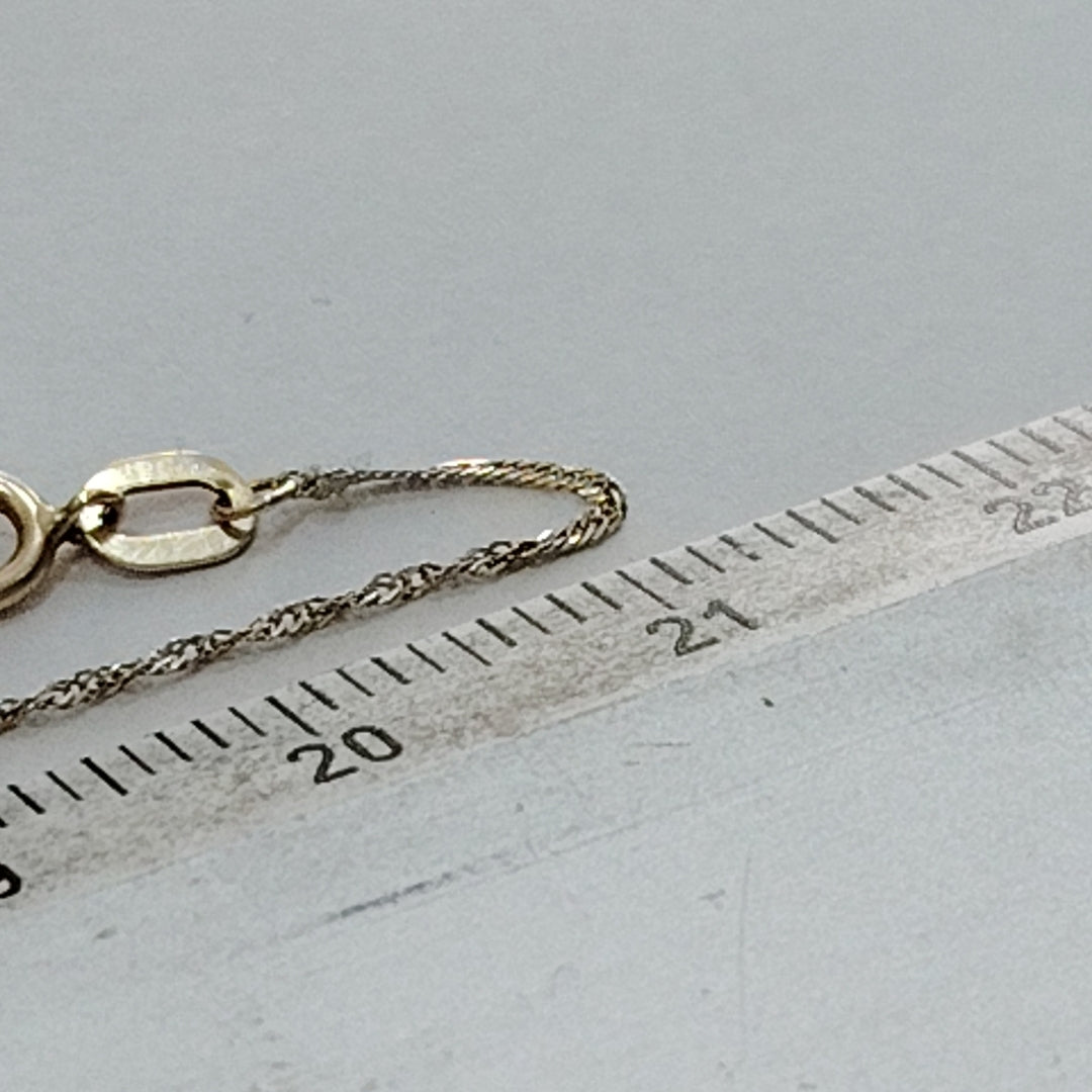 CADENA, COLLAR ORO 14 K 0.9 GRMS (SEMINUEVO)
