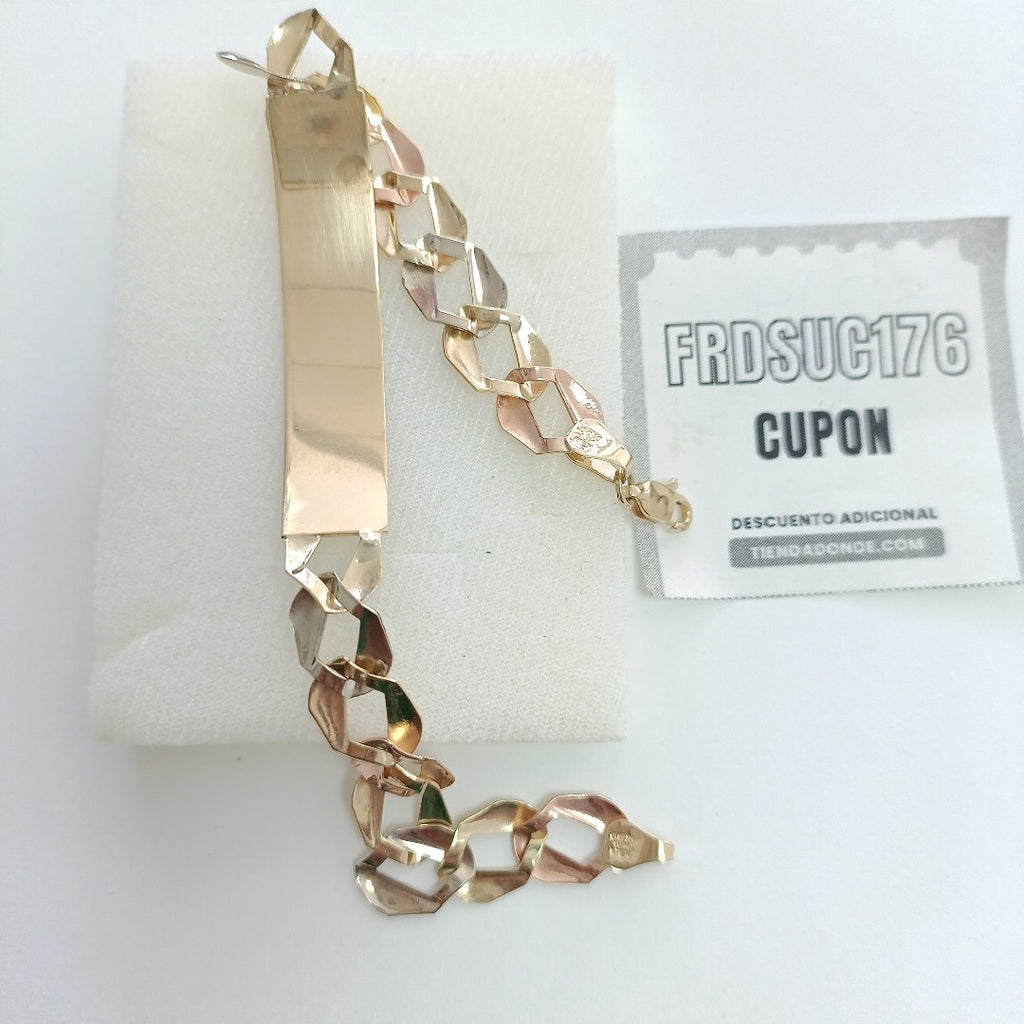 ESCLAVA ORO, ORO COMBINADO 10 K 10 GRMS (SEMINUEVO)