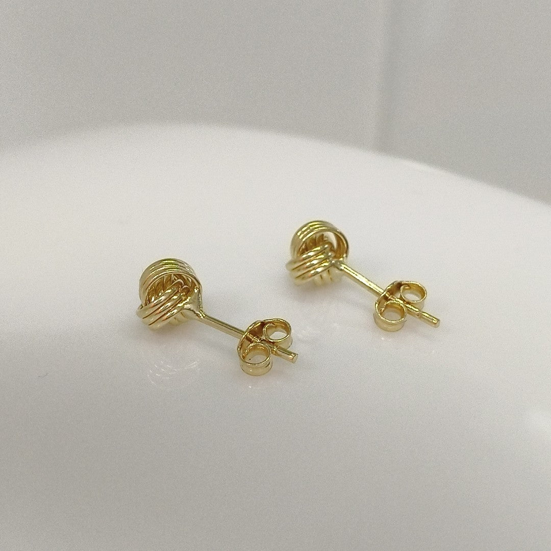BROQUELES ORO 14K 1.1 (NUEVO)
