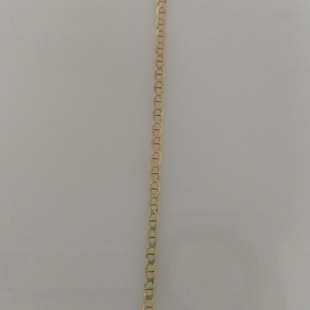 CADENAS TEJIDO GUCHI ORO 10K 60 CM 4.4 GR (NUEVO)