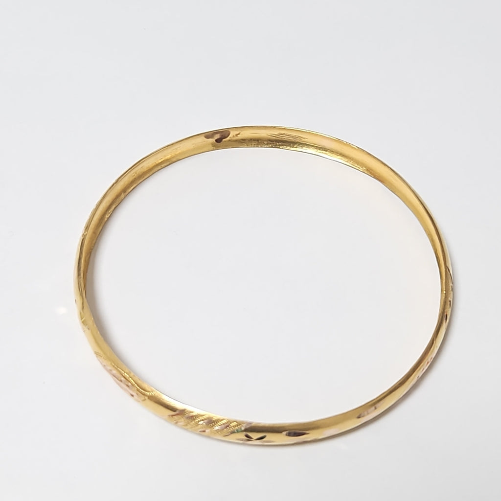 PULSERA RIGIDA ORO 10 K 6,30 GRMS (SEMINUEVO)