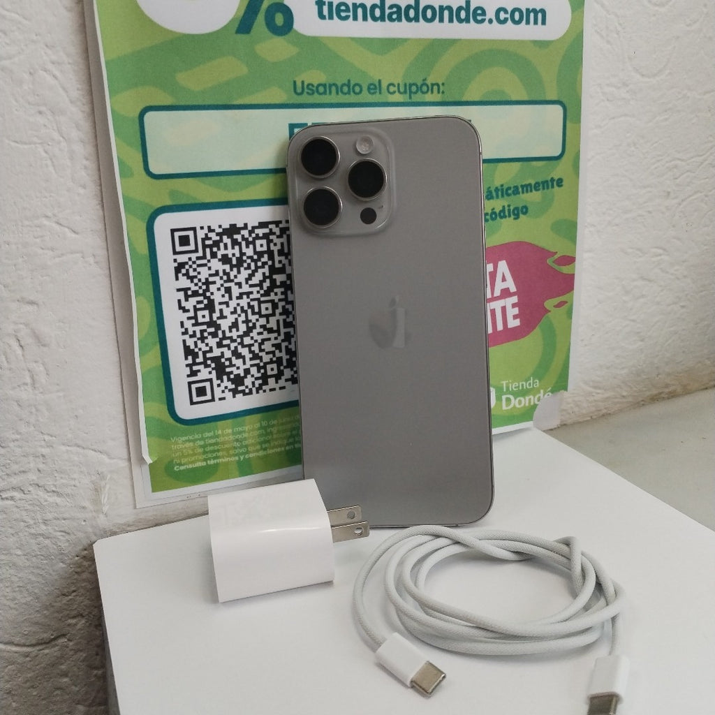 CELULAR APPLE IPHONE 16 PRO MAX A3295 (2024) 256 GB 8 GB RAM (SEMINUEVO)