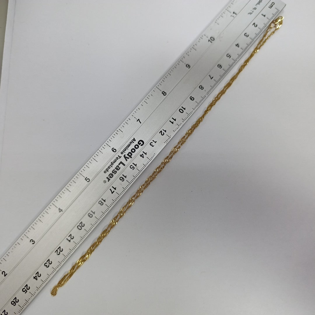 CADENA ORO 10 K 2,50 GRMS (SEMINUEVO)