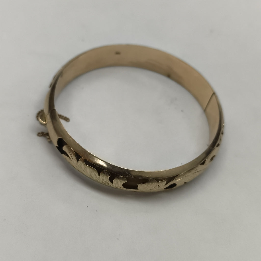 PULSERA RIGIDA ORO 14 K 21,00 GRMS (SEMINUEVO)
