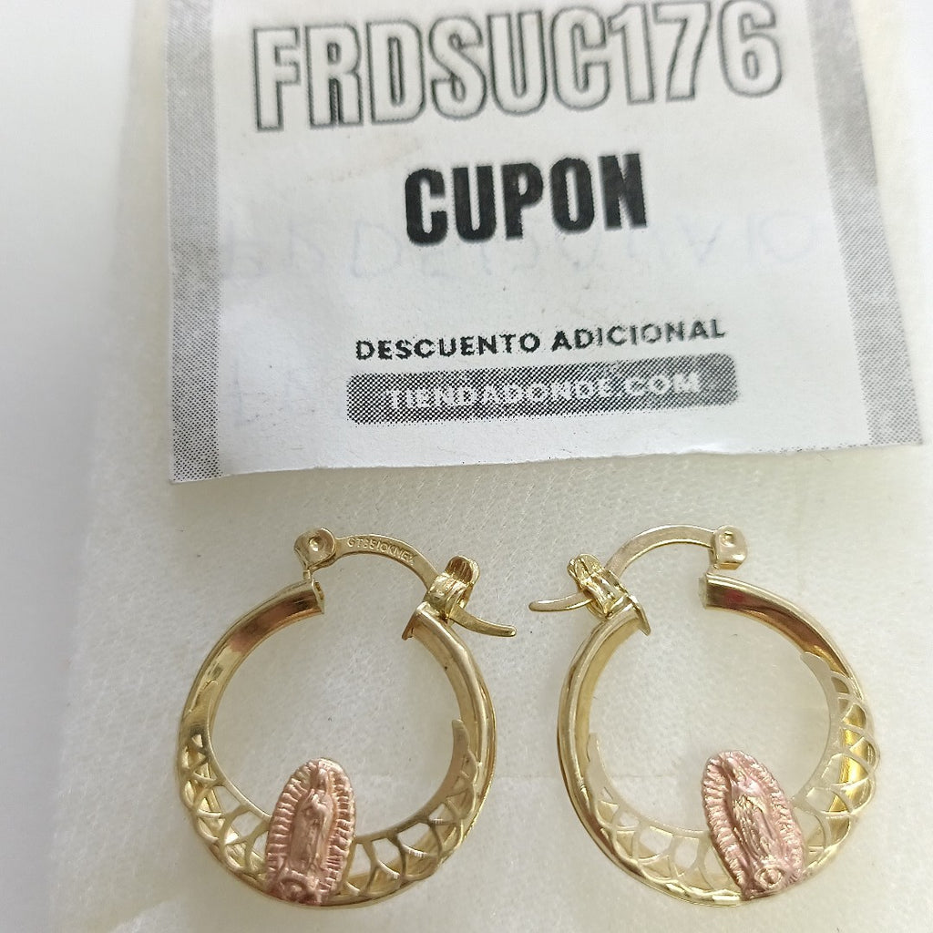 ARRACADAS PAR ORO 10 K 2.9 GRMS (SEMINUEVO)