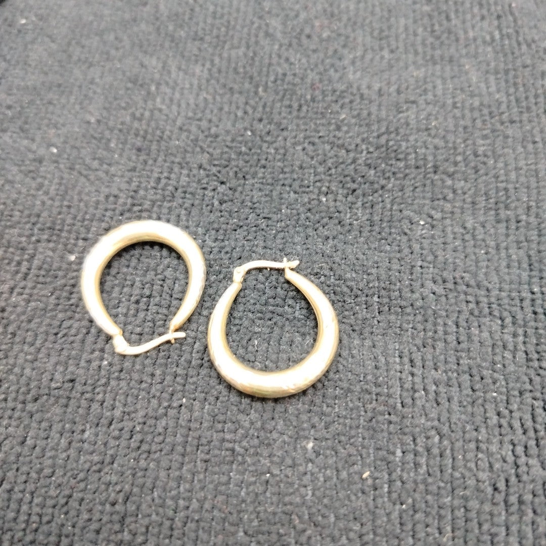 ARRACADAS PAR ORO 10 K 1.7 GRMS (SEMINUEVO)