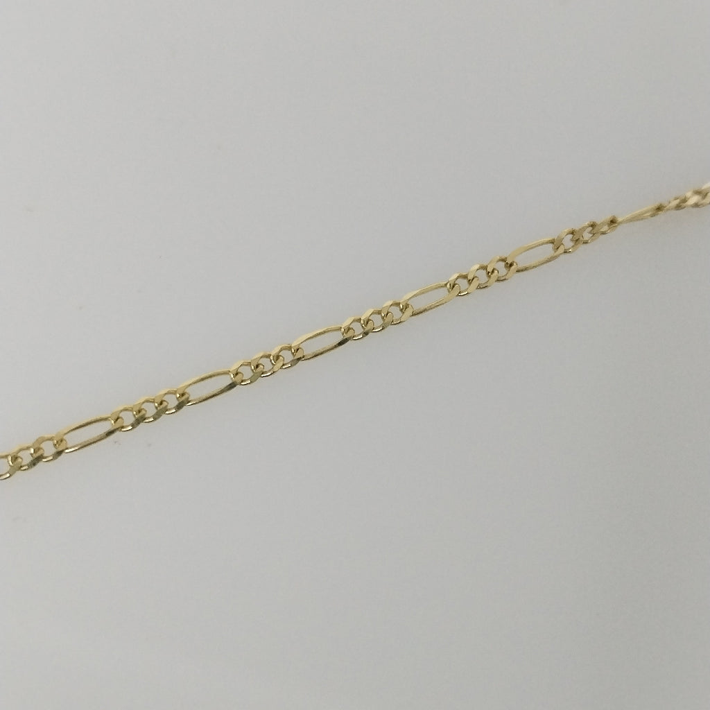 CADENAS TEJIDO 3X1 ORO 10K 50 CM 2.9 GR (NUEVO)