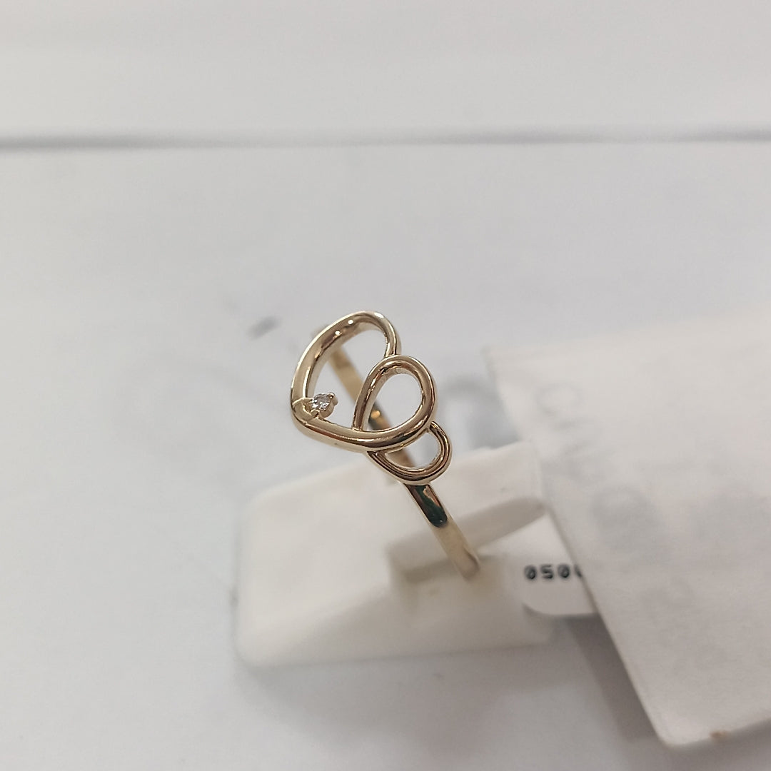 ANILLOS DAMA ORO 14K 2 (NUEVO)