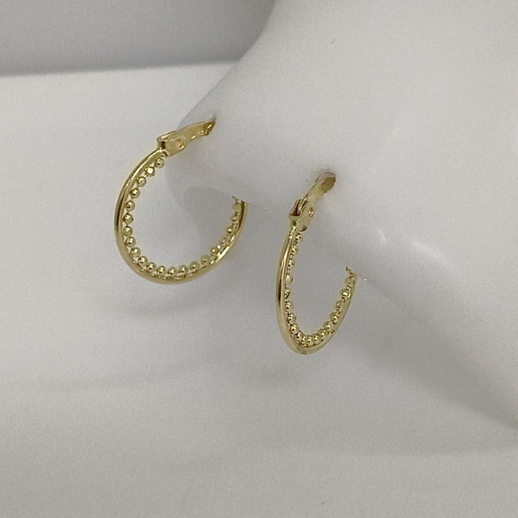 ARRACADAS ORO 14K 1.6 (NUEVO)