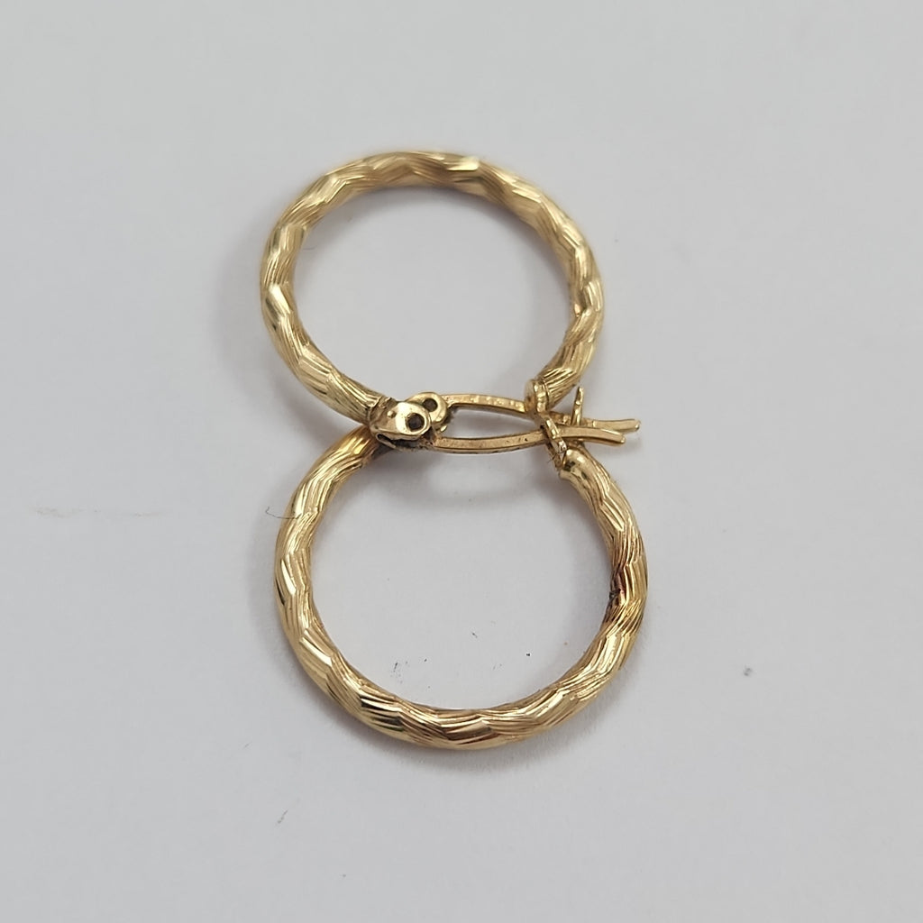 ARRACADAS PAR ORO 10 K 1,90 GRMS (SEMINUEVO)