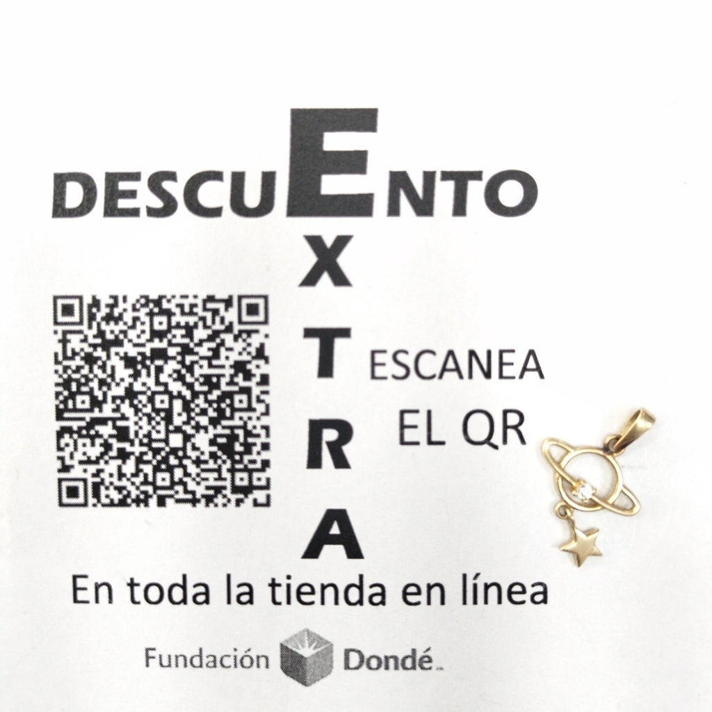 DIJE ORO 14 K 0.8 GRMS (SEMINUEVO)