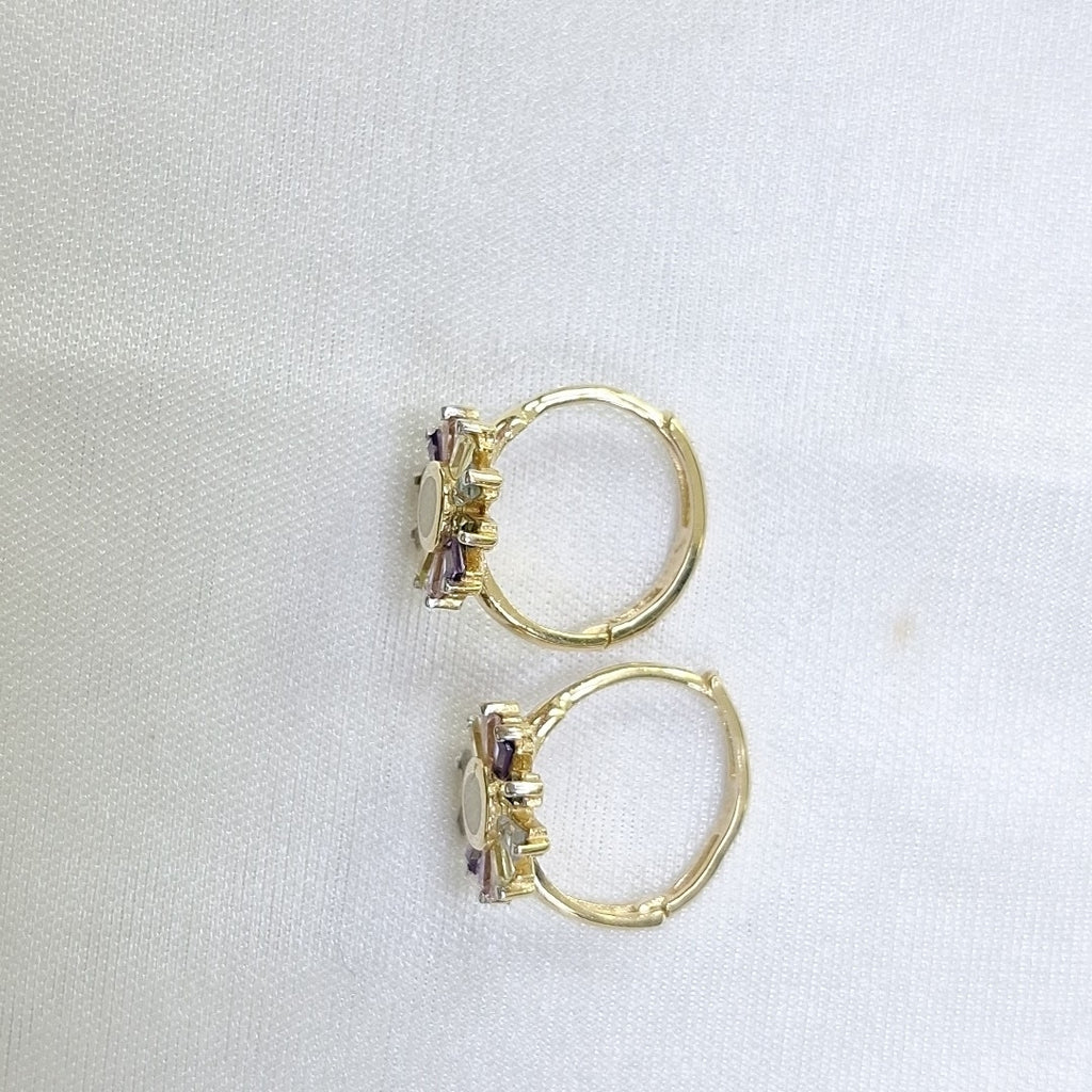 ARETES PAR ORO 14 K 1,70 GRMS (SEMINUEVO)