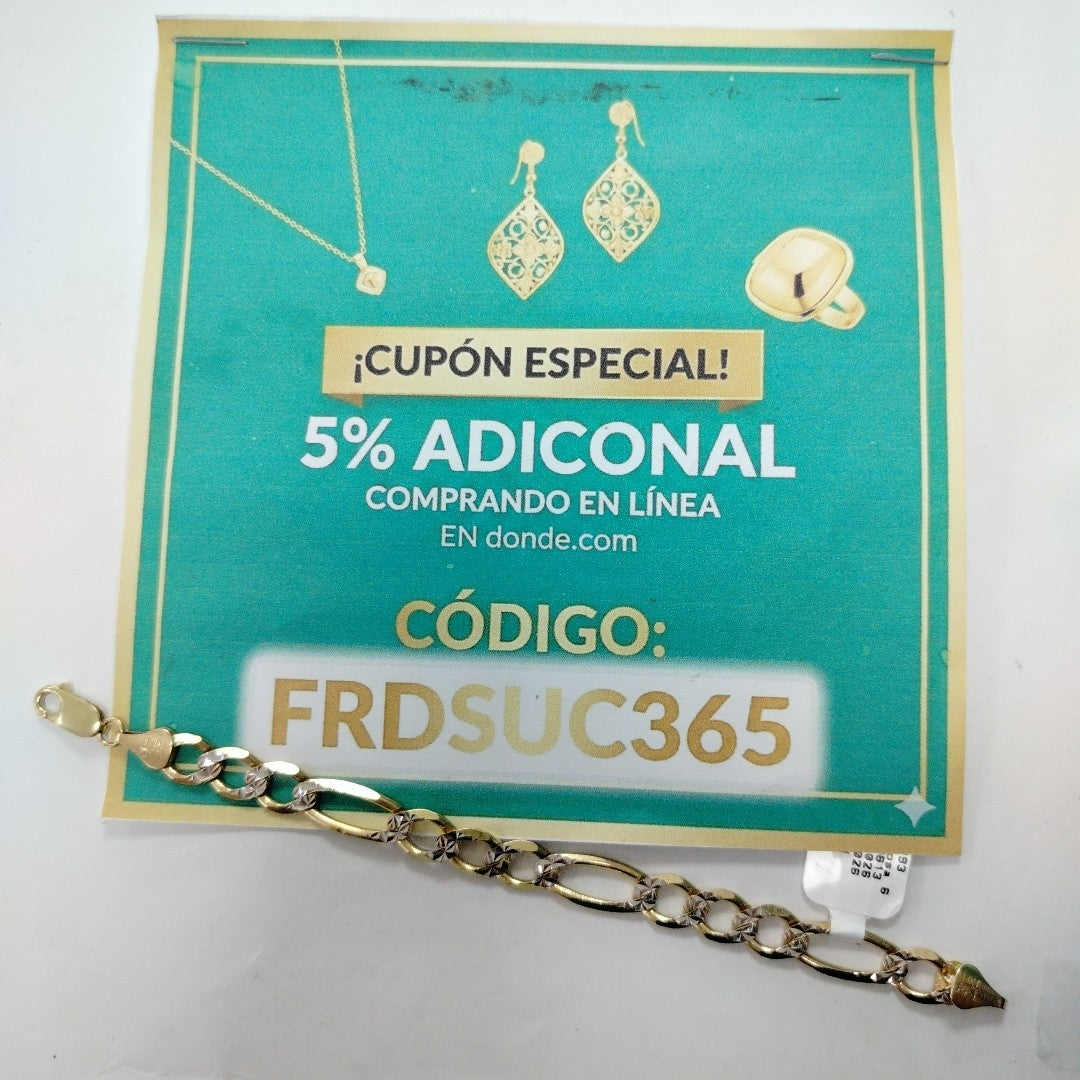 PULSERA RODIADO 14 K 9,90 GRMS (SEMINUEVO)