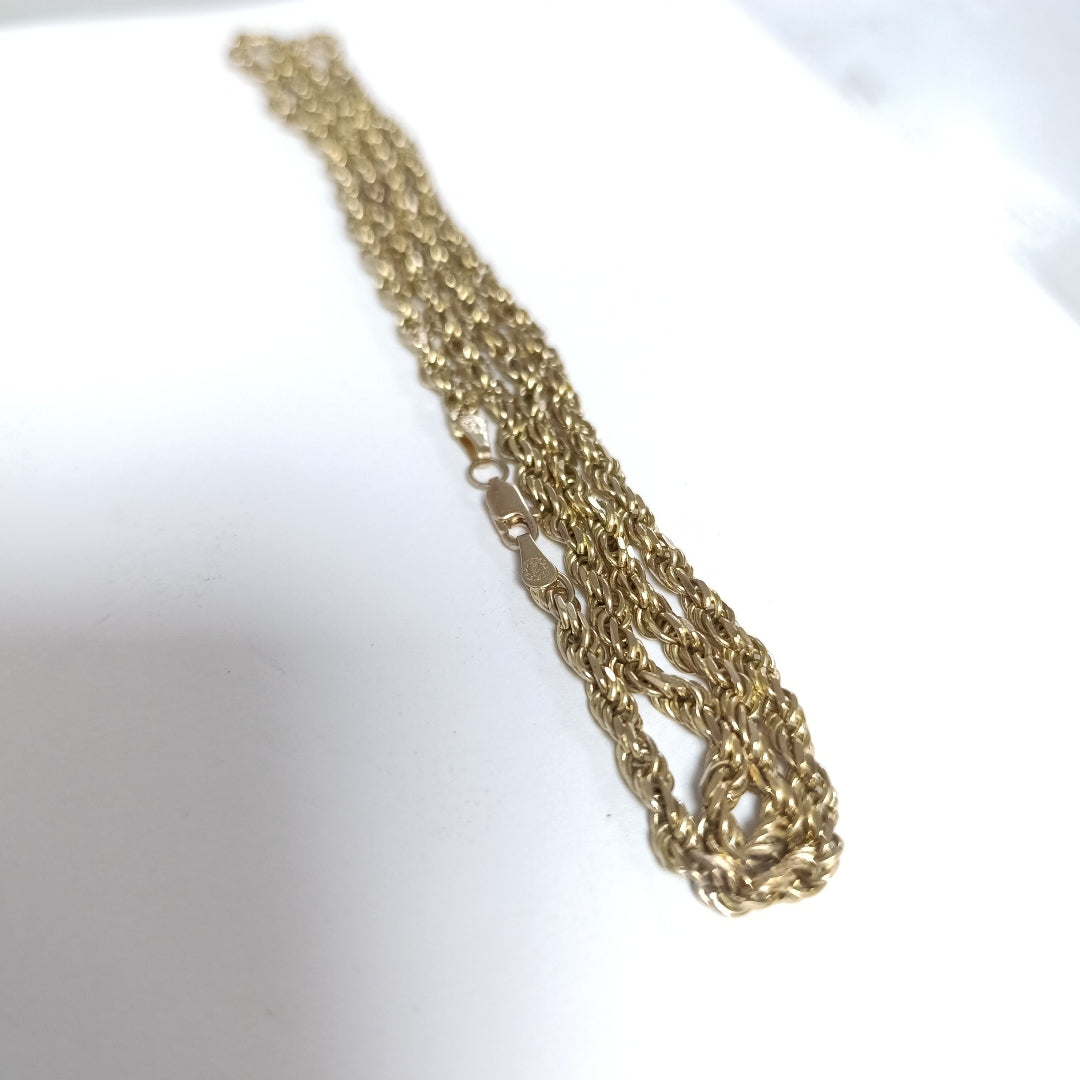 CADENA ORO 10 K 33 GRMS (SEMINUEVO)