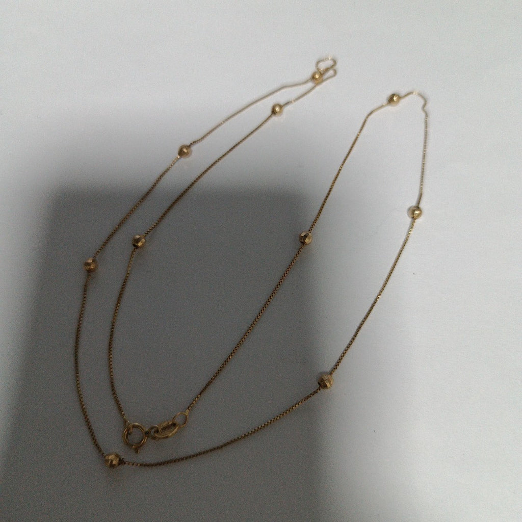 CADENA ORO 14 K 1.8 GRMS (SEMINUEVO)