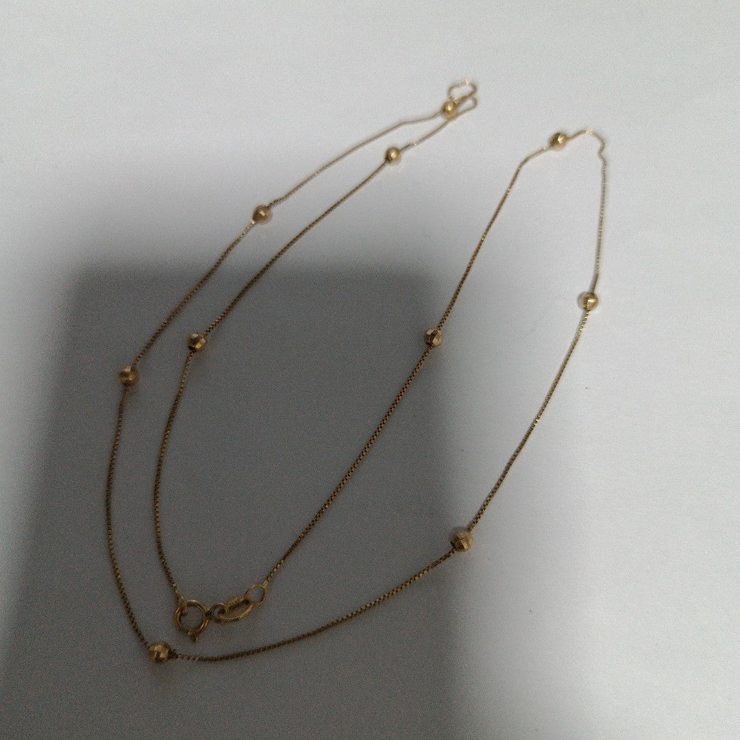 CADENA ORO 14 K 1.8 GRMS (SEMINUEVO)