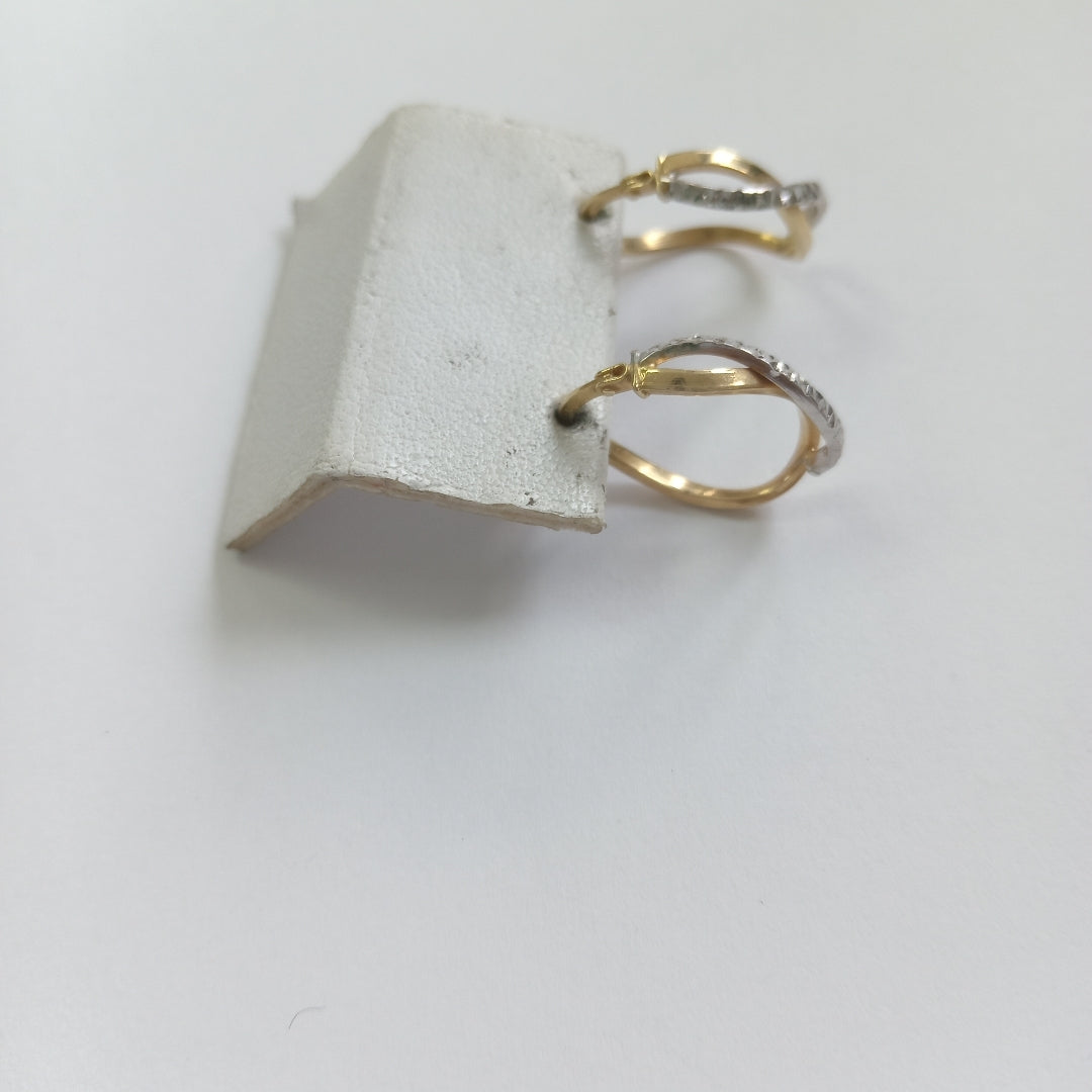ARRACADAS PAR ORO 10 K 0,90 GRMS (SEMINUEVO)
