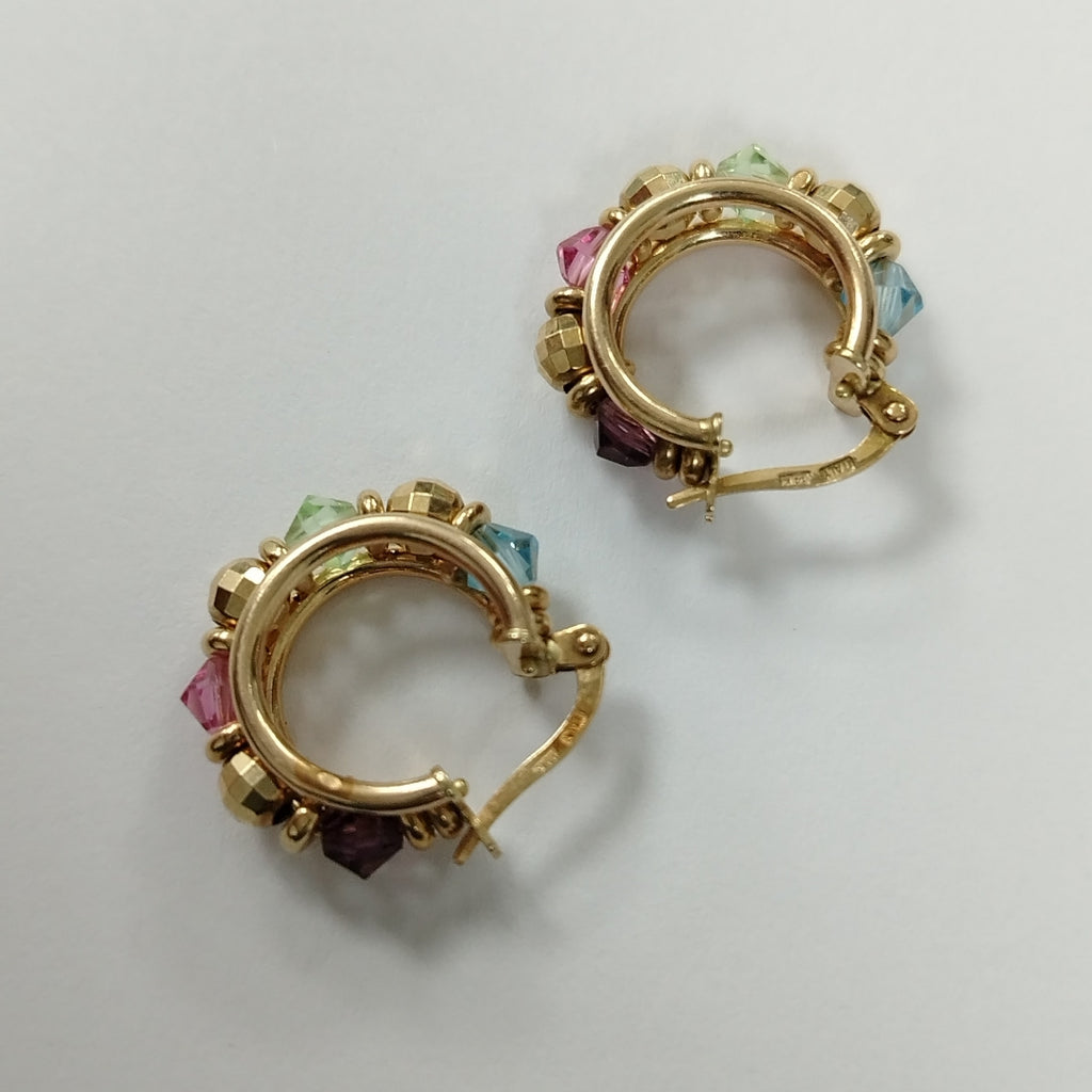 ARETES PAR ORO 10 K 5,00 GRMS (SEMINUEVO)