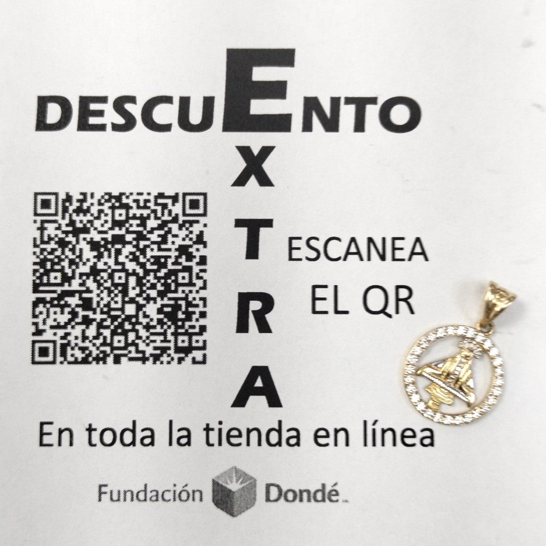 DIJE ORO 14 K 1.1 GRMS (SEMINUEVO)