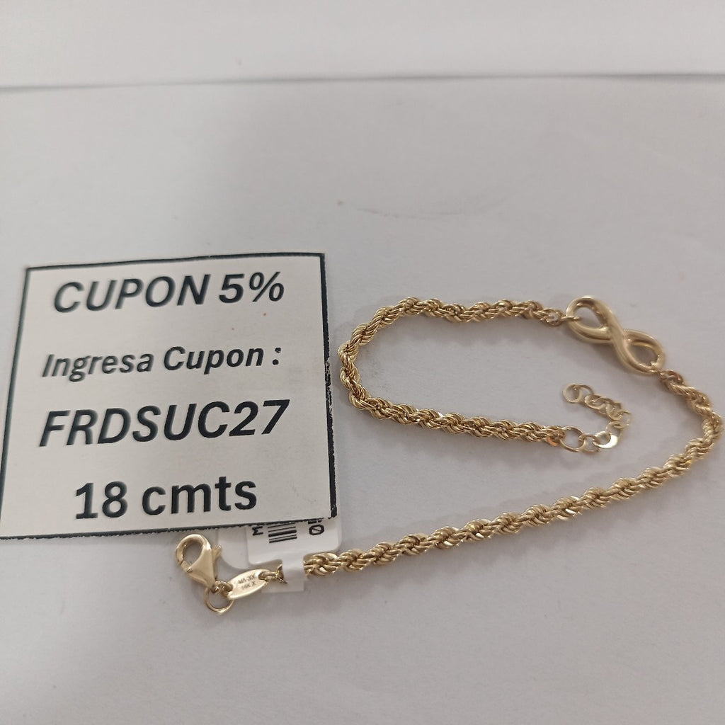 PULSERAS DAMA ORO 14K 2 (NUEVO)