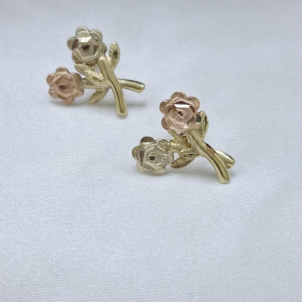 ARETES PAR ORO 14 K 2,00 GRMS (SEMINUEVO)