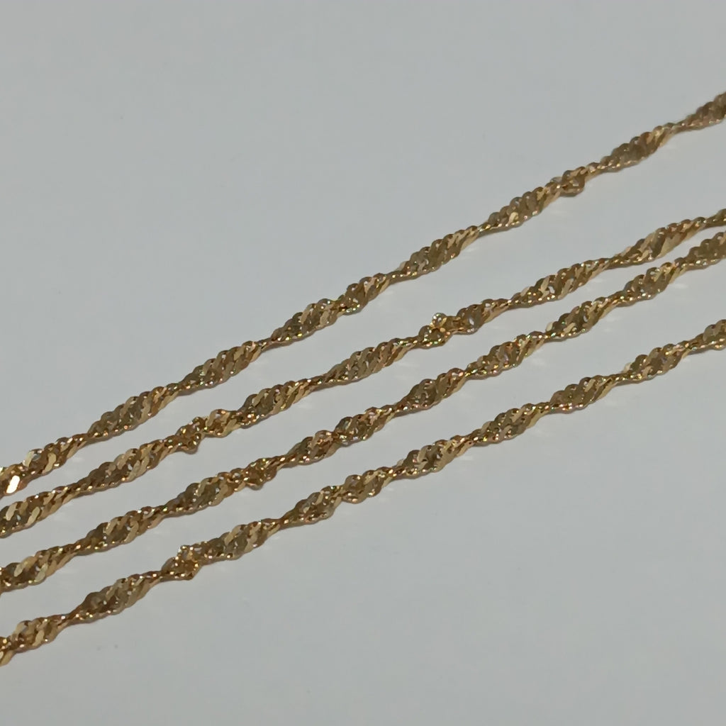 CADENA ORO 10 K 2.5 GRMS (SEMINUEVO)