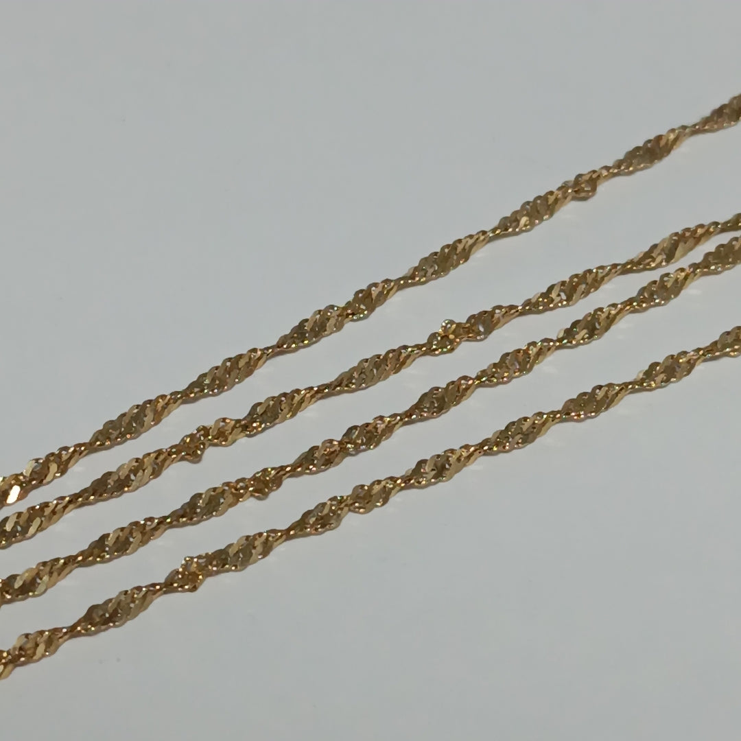 CADENA ORO 10 K 2.5 GRMS (SEMINUEVO)