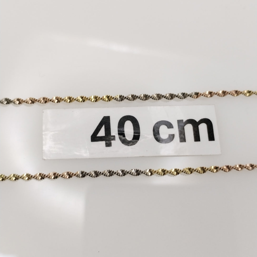 CADENA PLATA 2.4 GRMS (SEMINUEVO)