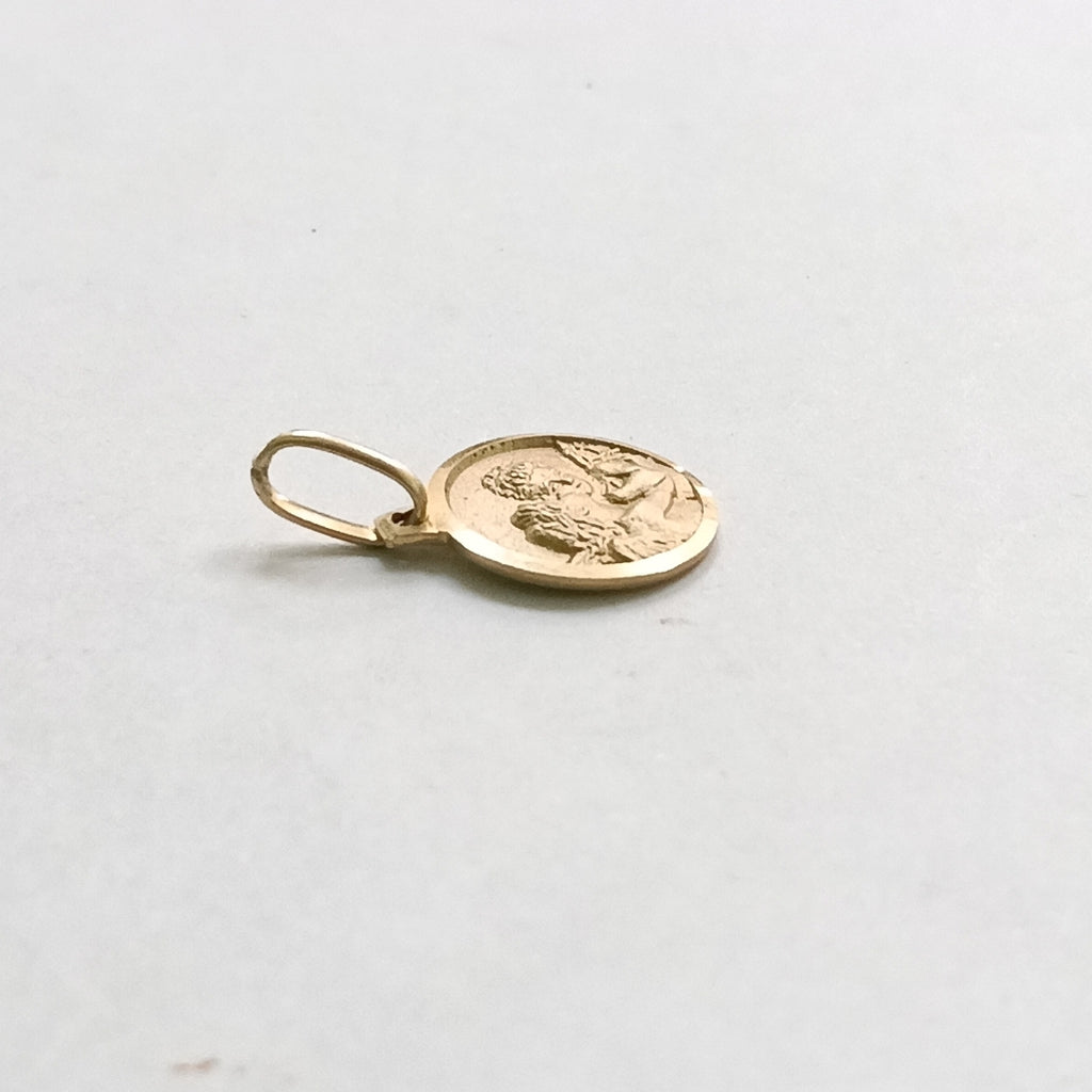 MEDALLA RELIGIOSA ORO 14 K 1,50 GRMS (SEMINUEVO)