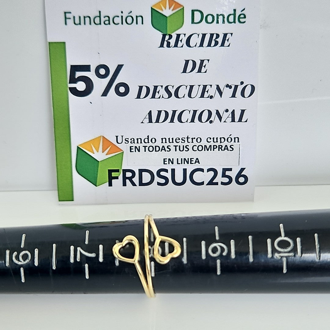 ANILLOS DAMA ORO 10K 1.3 (NUEVO)