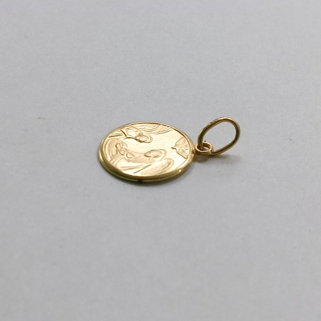 MEDALLA RELIGIOSA ORO 14 K 1,80 GRMS (SEMINUEVO)