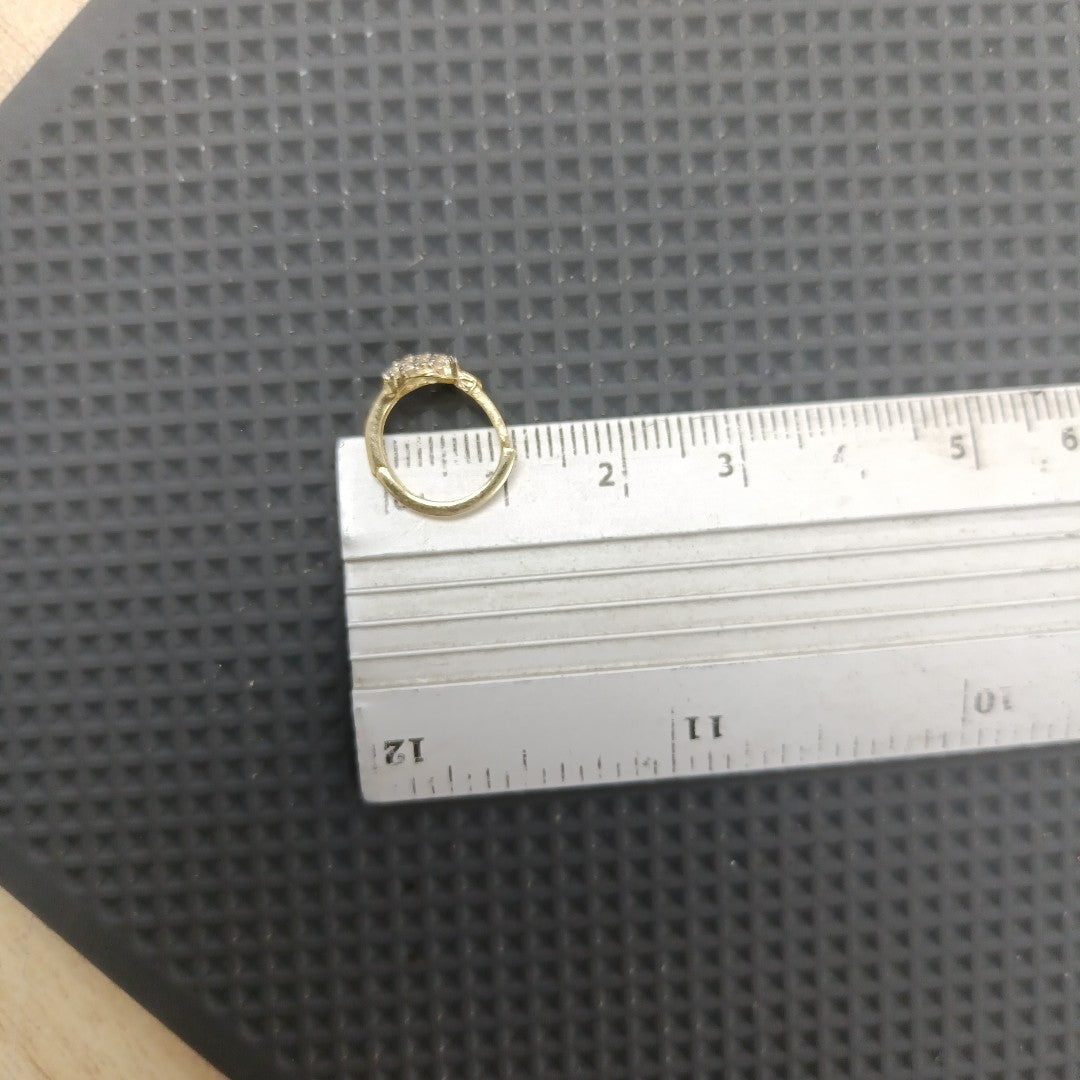 ARRACADAS PAR ORO 14 K 1.7 GRMS (SEMINUEVO)