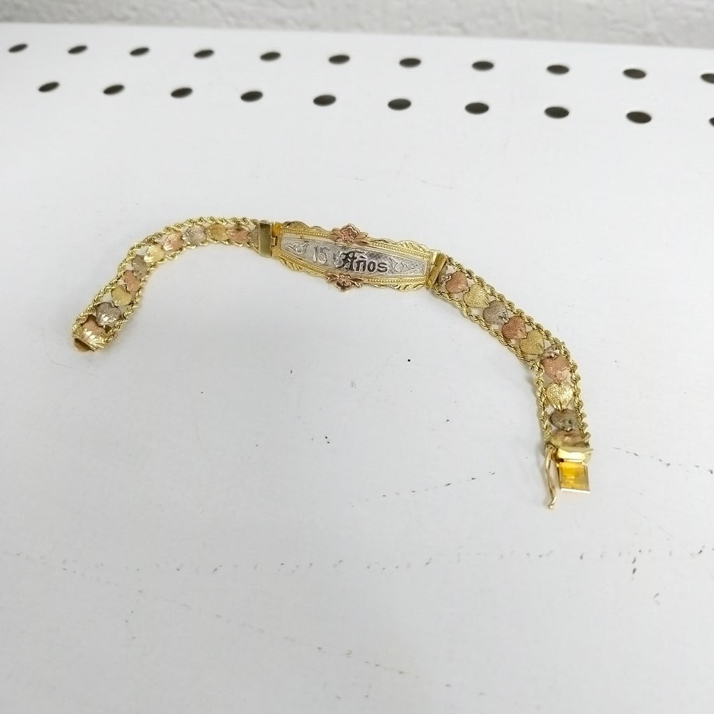 PULSERA ORO 14 K 17.5 GRMS (SEMINUEVO)