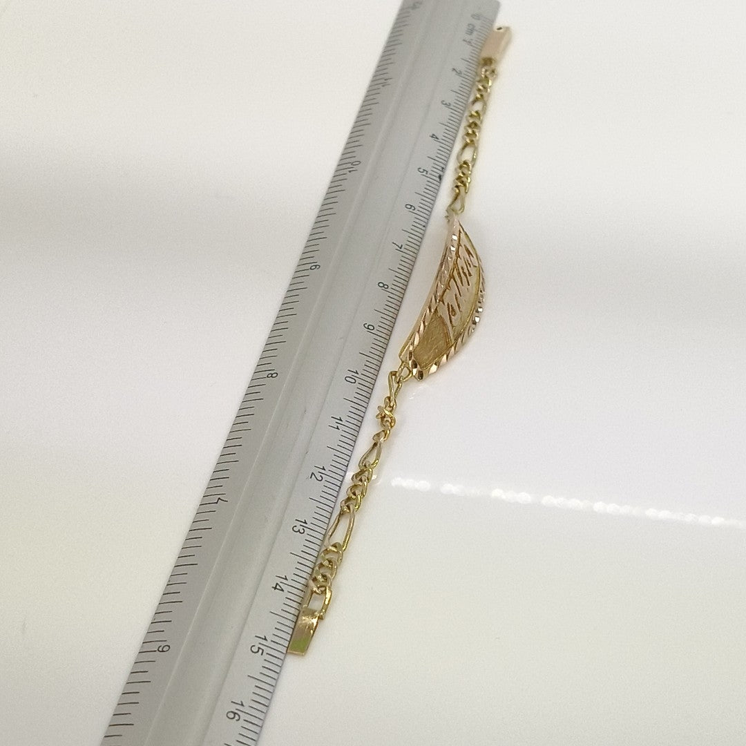 ESCLAVA ORO 10 K 5.6 GRMS (SEMINUEVO)