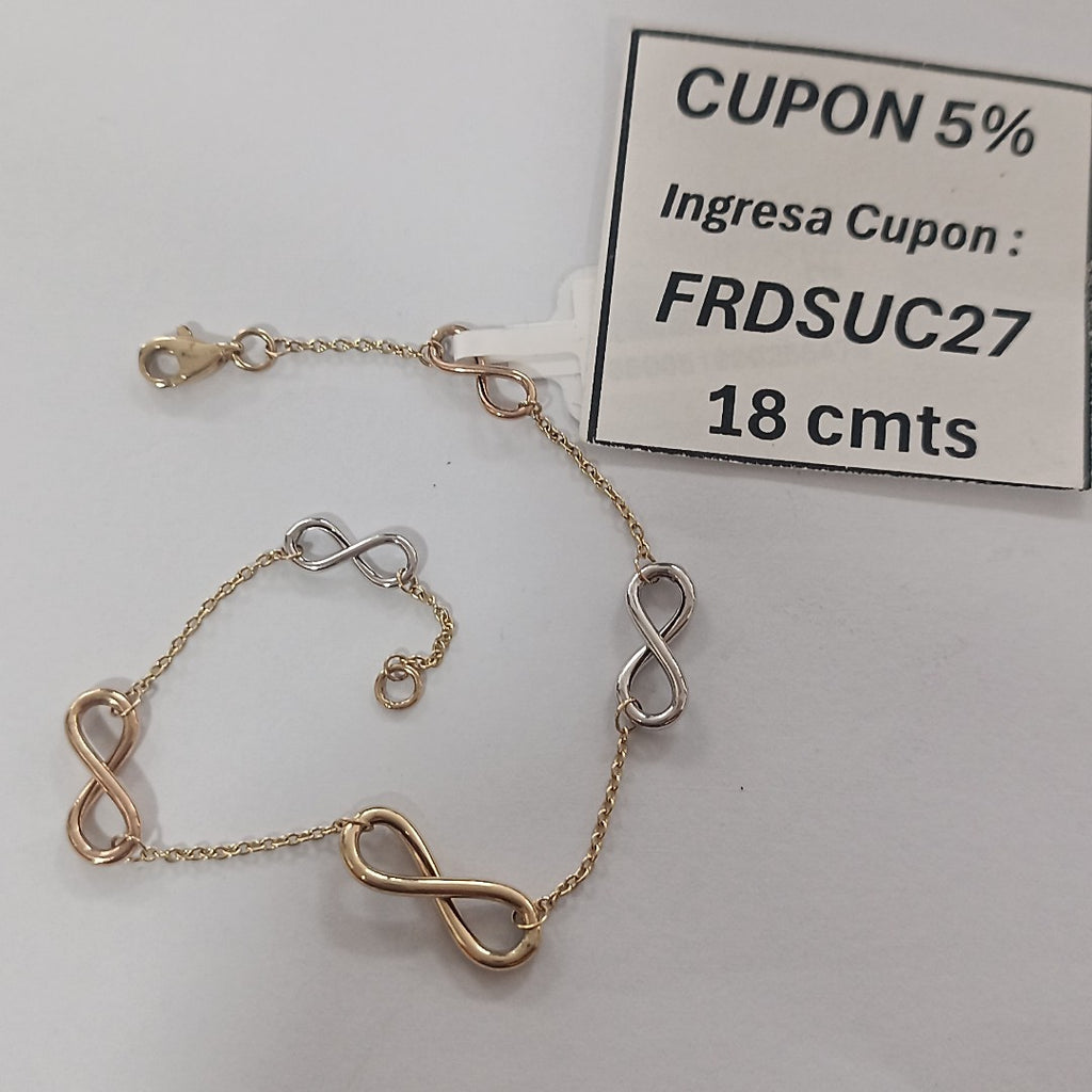 PULSERAS DAMA ORO 14K 1.6 (NUEVO)