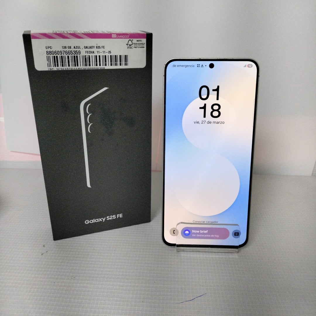 CELULAR SAMSUNG GALAXY S25 FE SM-S731B (2025) 128 GB 8 GB RAM (SEMINUEVO)