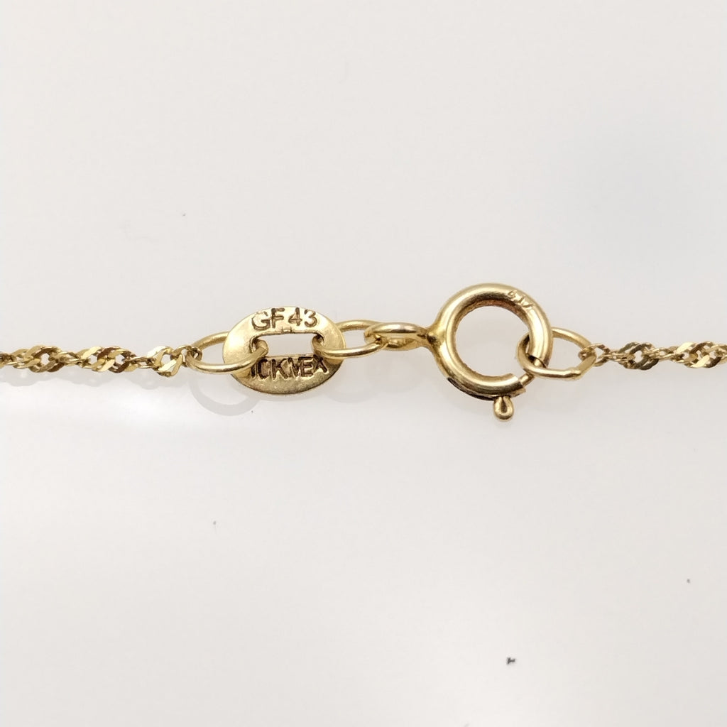 CADENA, DIJE ORO 10 K 2.1 GRMS (SEMINUEVO)