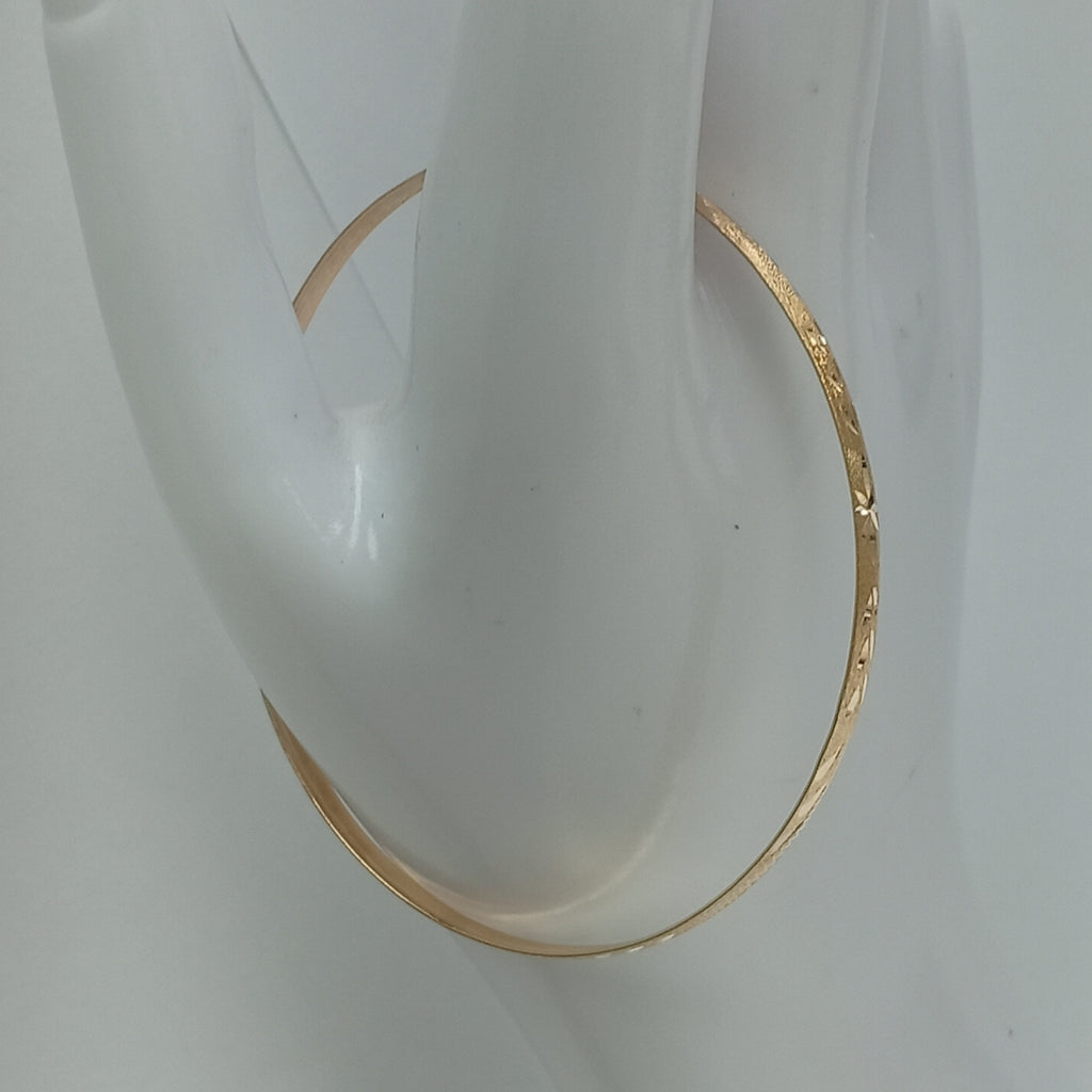 PULSERA RIGIDA ORO 14 K 3,40 GRMS (SEMINUEVO)