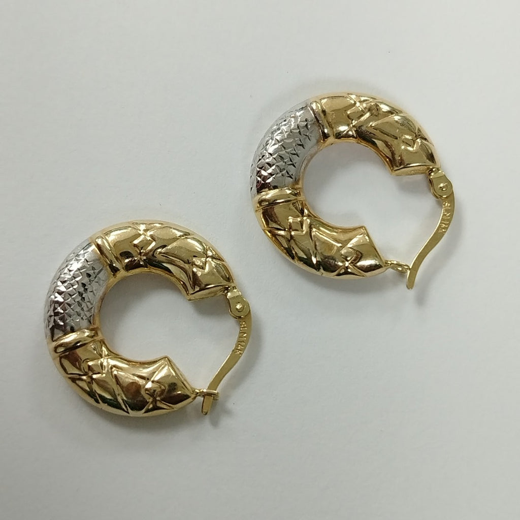 ARRACADAS PAR ORO 14 K 2,40 GRMS (SEMINUEVO)