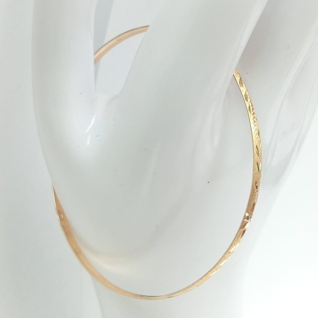 PULSERA RIGIDA ORO 14 K 3,40 GRMS (SEMINUEVO)