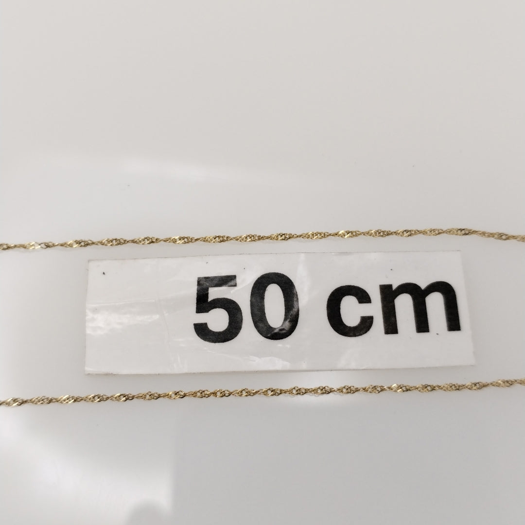 CADENA ORO 10 K 1.1 GRMS (SEMINUEVO)