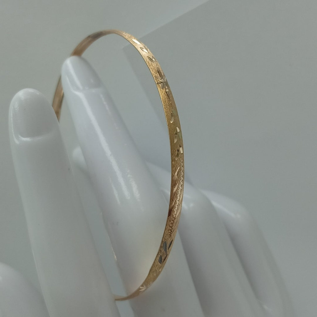PULSERA RIGIDA ORO 14 K 3,50 GRMS (SEMINUEVO)