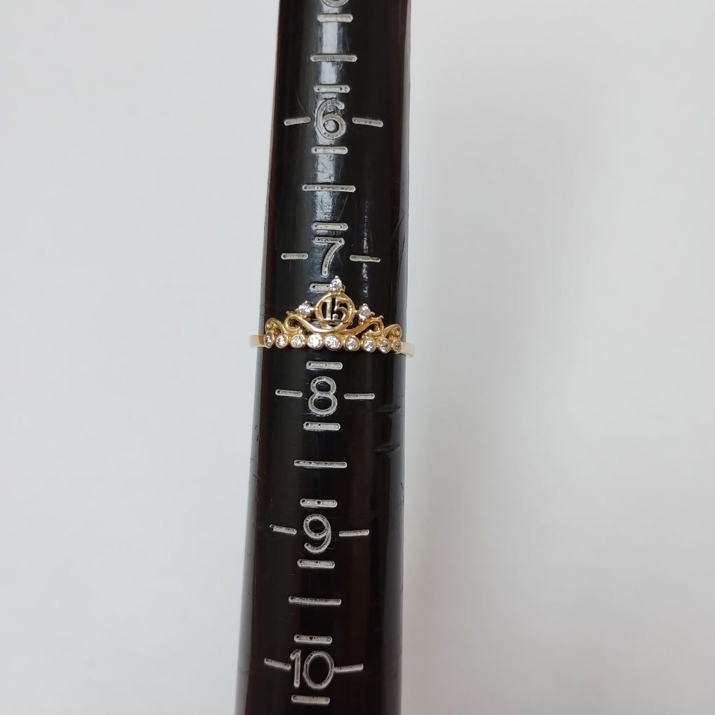 ANILLOS DAMA ORO 14K 1.5 (NUEVO)