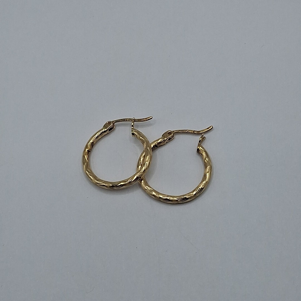 ARETES PAR ORO 14 K 1.7 GRMS (SEMINUEVO)