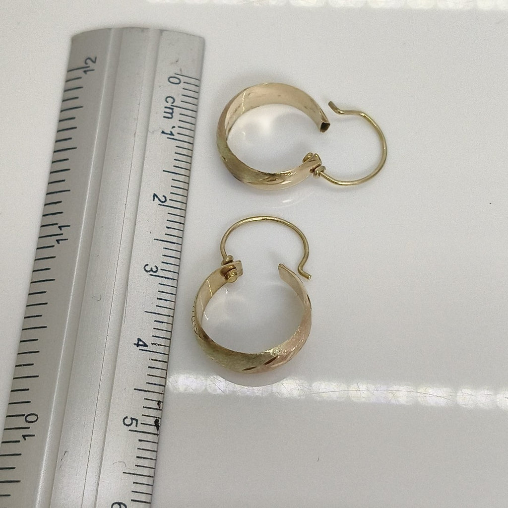 ARRACADAS PAR ORO 8 K 1,60 GRMS (SEMINUEVO)
