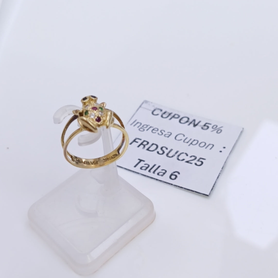 ANILLITO ORO 14 K 2.8 GRMS (SEMINUEVO)