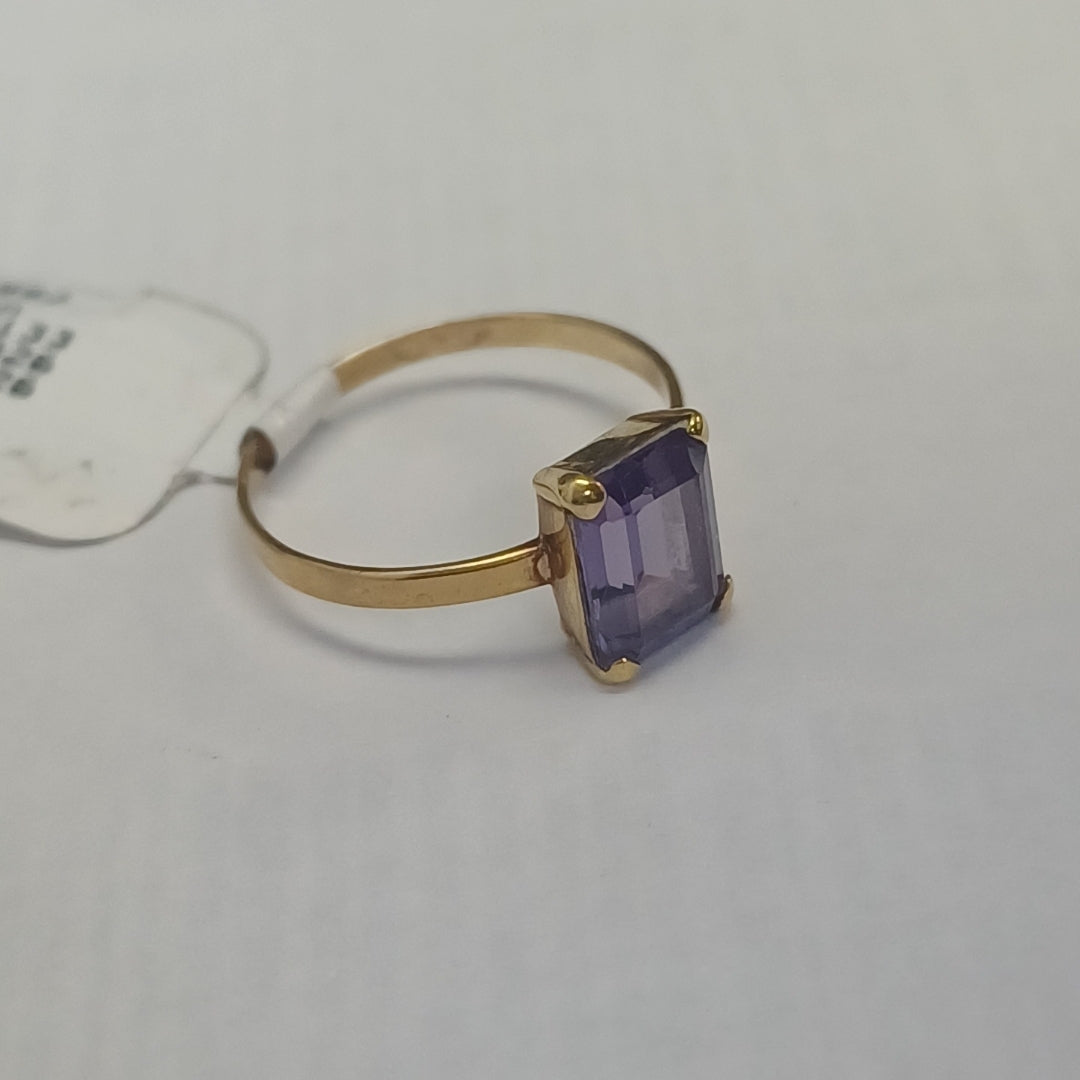 ANILLO ORO 14 K 1.4 GRMS (SEMINUEVO)