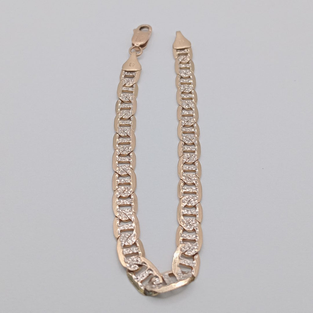 PULSERA ORO, RODIADO 10 K 8.9 GRMS (SEMINUEVO)