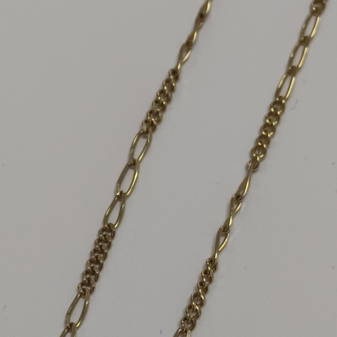 CADENA, DIJE ORO 14 K 2.9 GRMS (SEMINUEVO)